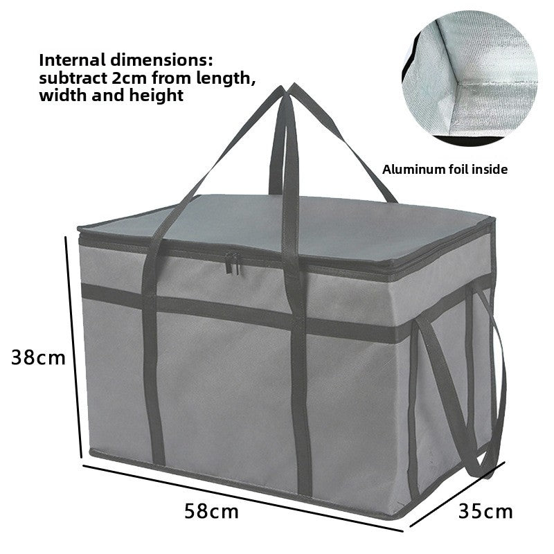 Aluminum Foil Insulated Bag – Large-Capacity