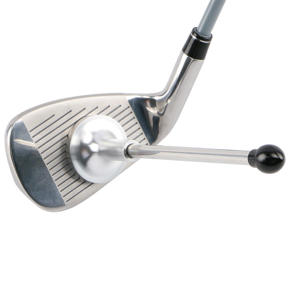 Aluminum Golf Chipping Direction Indicator Auxiliary Trainer Correction Training Golf Swing Practice Device
