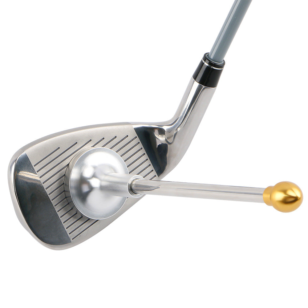 Aluminum Golf Chipping Direction Indicator Auxiliary Trainer Correction Training Golf Swing Practice Device