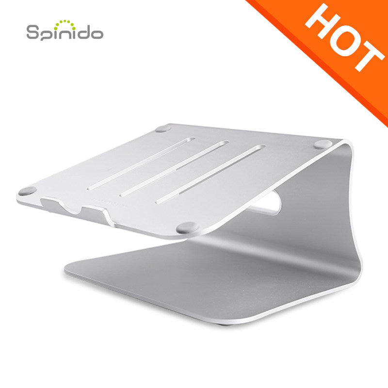 Aluminum Laptop Stand with Cooling Design