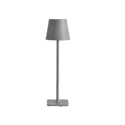 Aluminum LED rechargeable table lamp USB