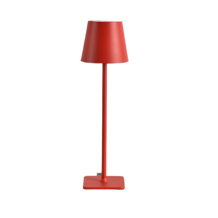 Aluminum LED rechargeable table lamp USB