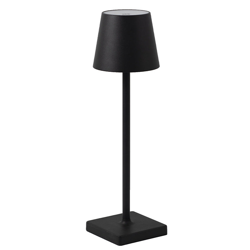 Aluminum LED rechargeable table lamp USB