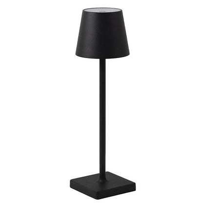 Aluminum LED rechargeable table lamp USB