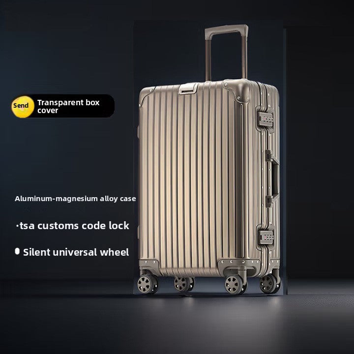 Aluminum Magnesium Alloy Luggage Suitcase