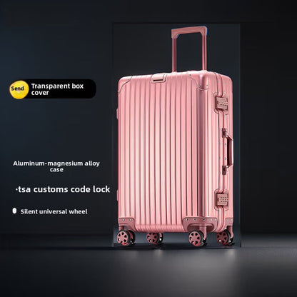 Aluminum Magnesium Alloy Luggage Suitcase