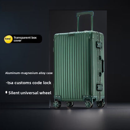 Aluminum Magnesium Alloy Luggage Suitcase