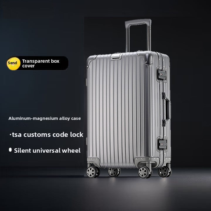 Aluminum Magnesium Alloy Luggage Suitcase