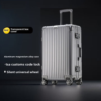 Aluminum Magnesium Alloy Luggage Suitcase