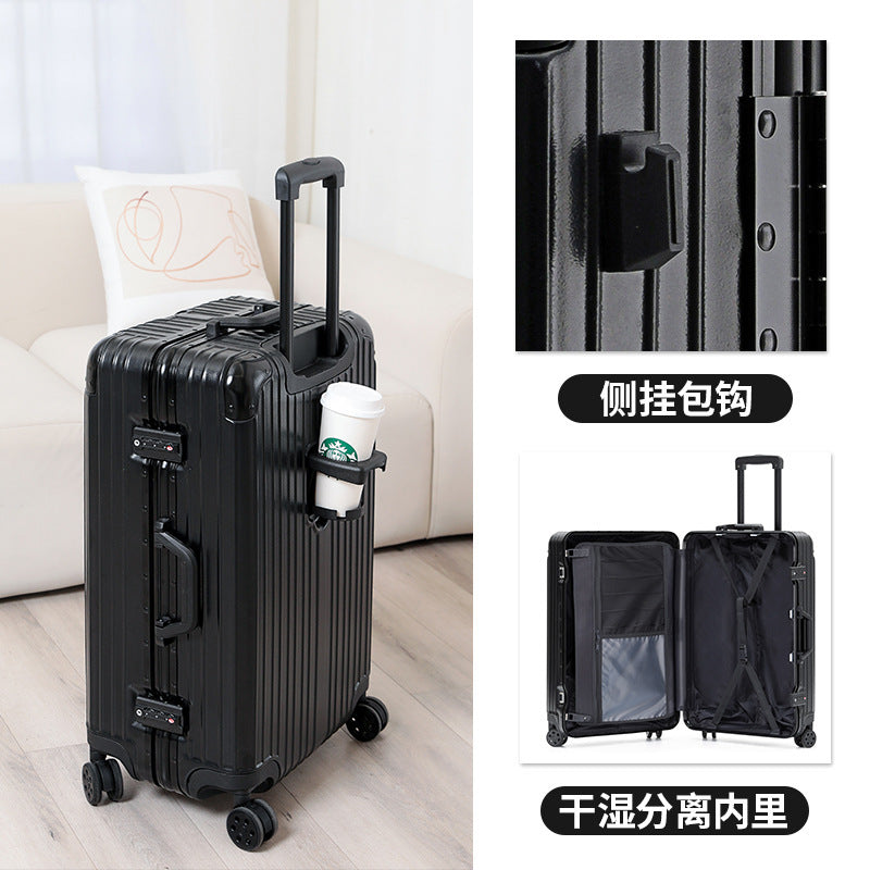 Aluminum Magnesium Alloy Luggage Suitcase
