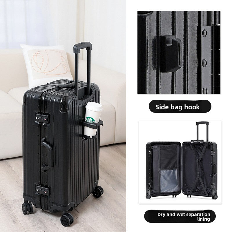 Aluminum Magnesium Alloy Luggage Suitcase