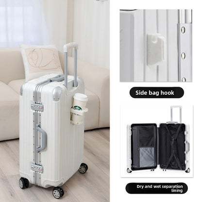 Aluminum Magnesium Alloy Luggage Suitcase