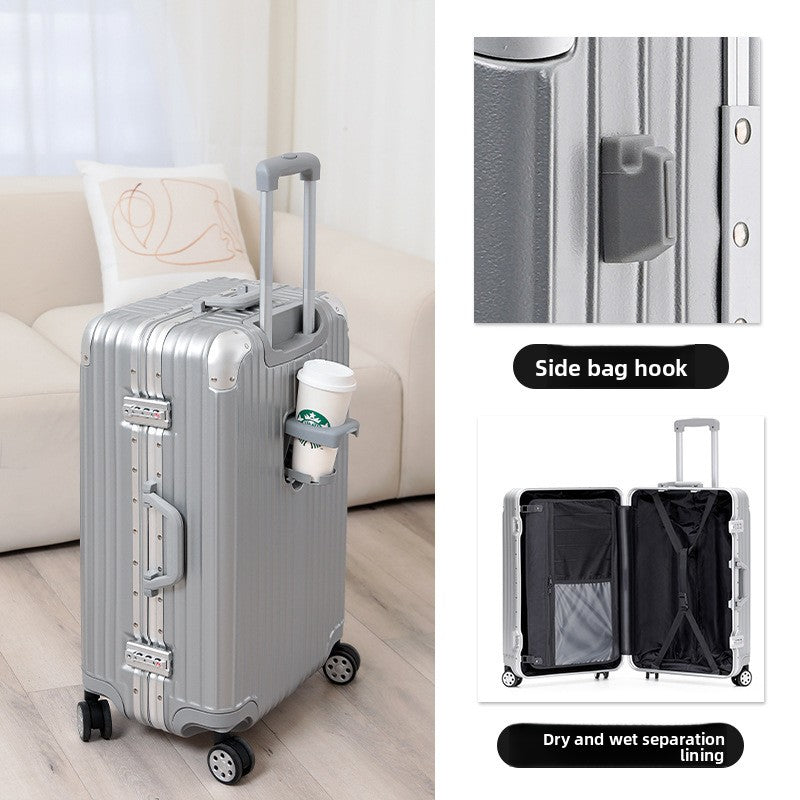 Aluminum Magnesium Alloy Luggage Suitcase