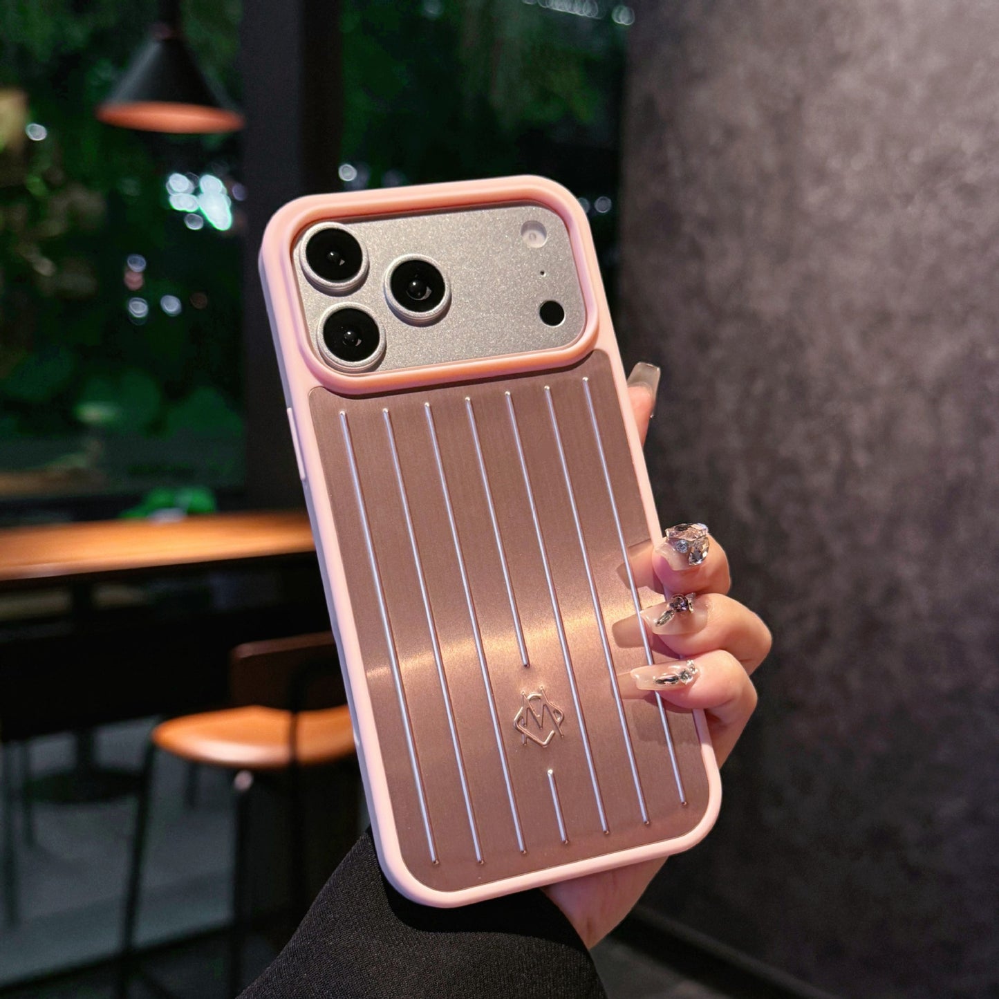 Aluminum magnesium alloy mobile phone protective cover