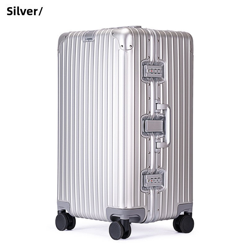 Aluminum Magnesium Alloy Suitcase with TSA Lock