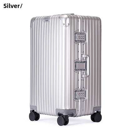 Aluminum Magnesium Alloy Suitcase with TSA Lock