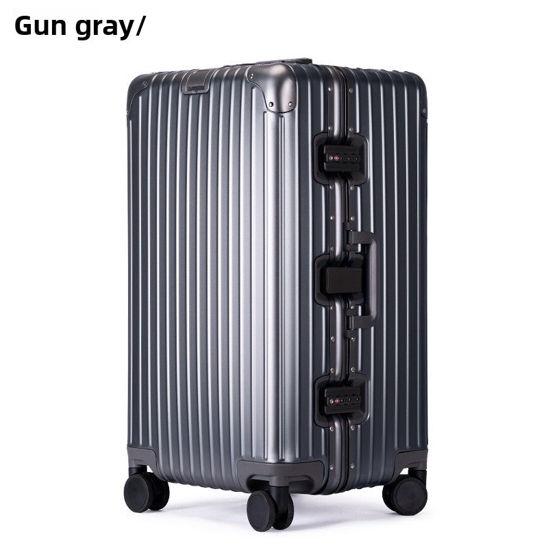 Aluminum Magnesium Alloy Suitcase with TSA Lock
