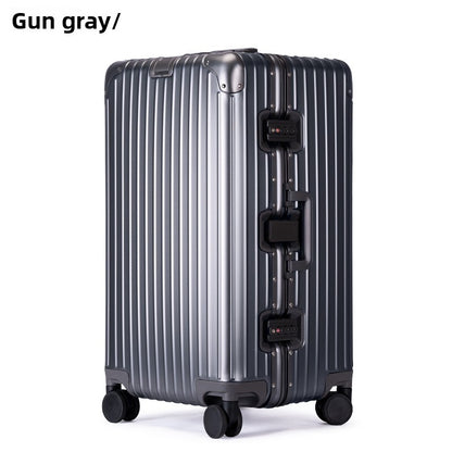 Aluminum Magnesium Alloy Suitcase with TSA Lock