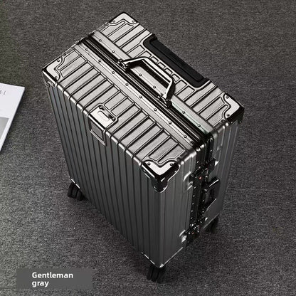 Aluminum-Magnesium Alloy Travel Suitcase