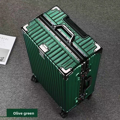 Aluminum-Magnesium Alloy Travel Suitcase