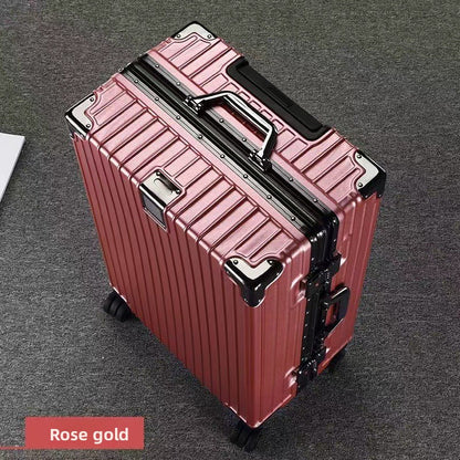 Aluminum-Magnesium Alloy Travel Suitcase