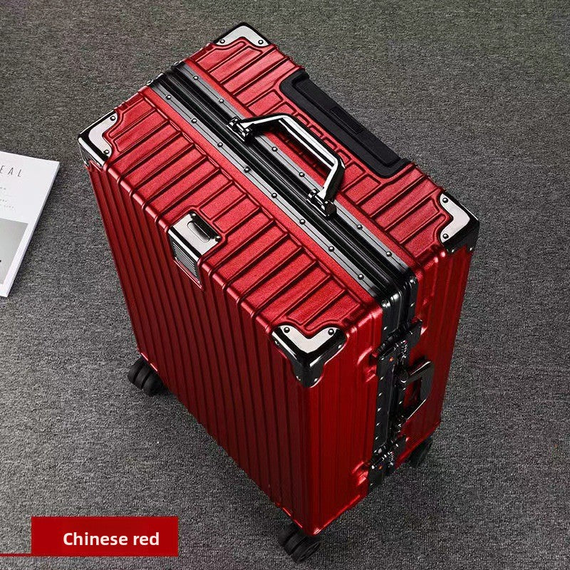 Aluminum-Magnesium Alloy Travel Suitcase
