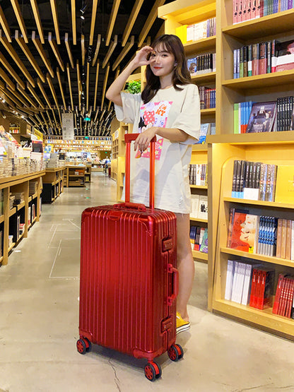 Aluminum Magnesium Alloy TSA Lock Suitcase