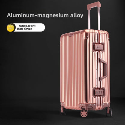 Aluminum Magnesium Alloy TSA Lock Suitcase
