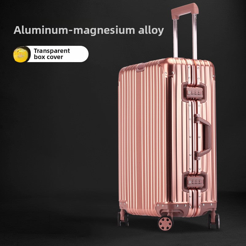 Aluminum Magnesium Alloy TSA Lock Suitcase