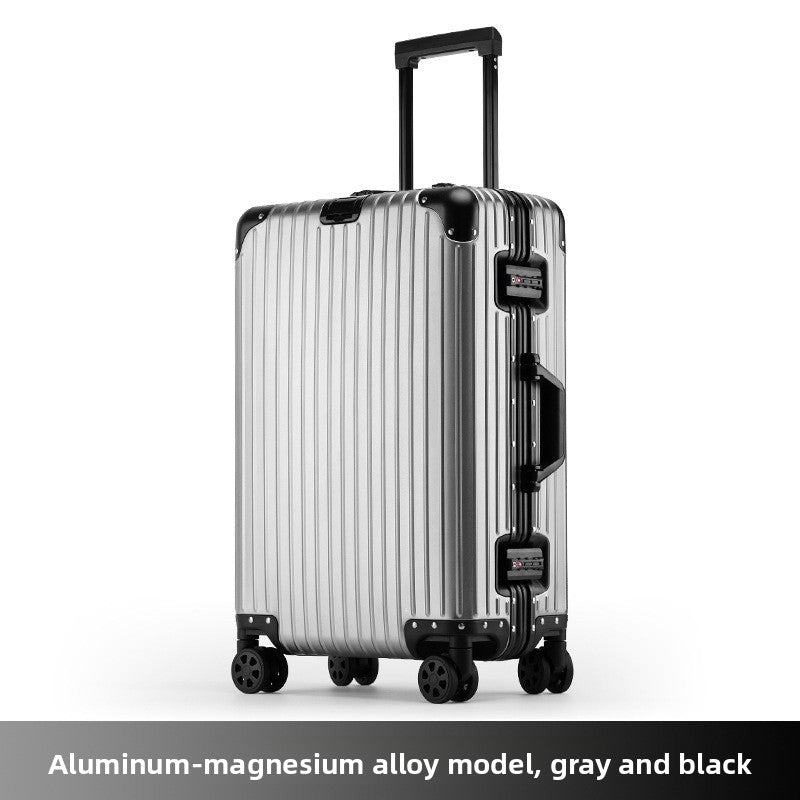 Aluminum Magnesium Alloy TSA Lock Suitcase