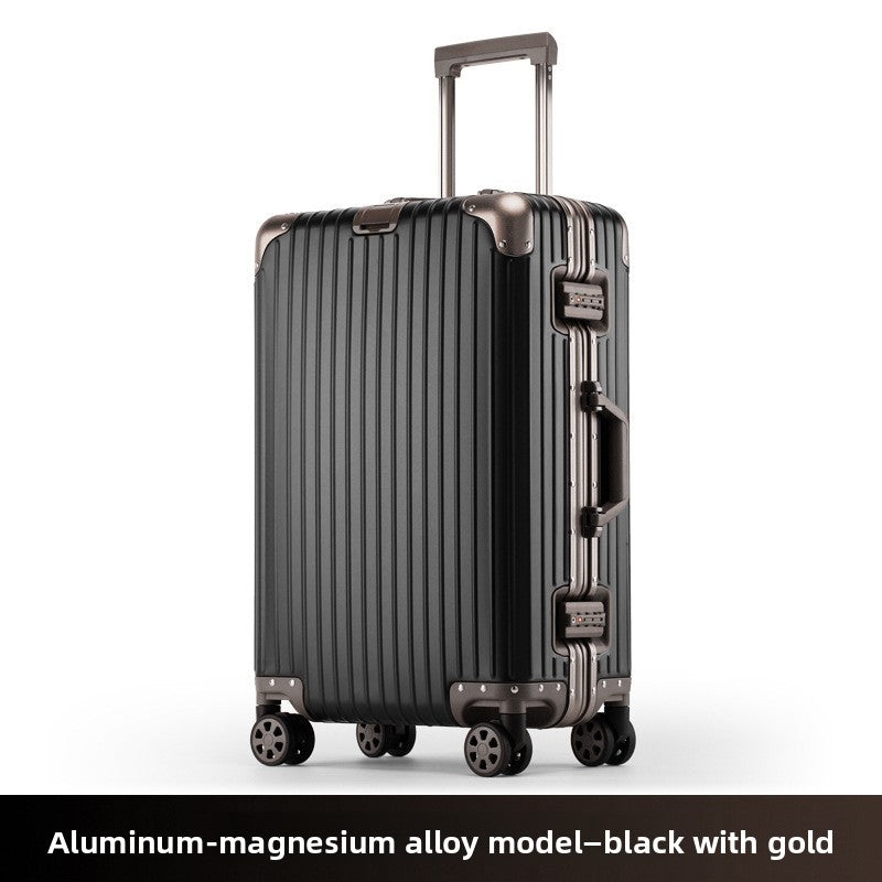Aluminum Magnesium Alloy TSA Lock Suitcase