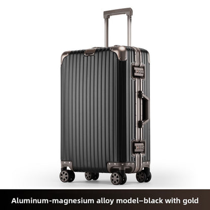 Aluminum Magnesium Alloy TSA Lock Suitcase