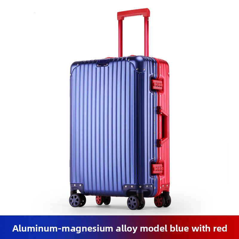 Aluminum Magnesium Alloy TSA Lock Suitcase