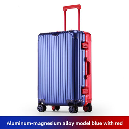 Aluminum Magnesium Alloy TSA Lock Suitcase