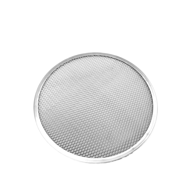 Aluminum Perforated Pizza Pan for Oven Baking