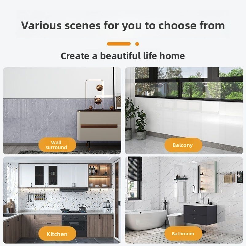 Aluminum-plastic board imitation tile