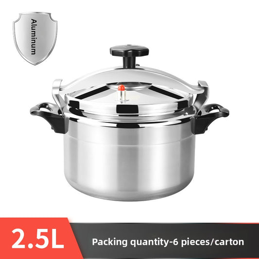 Aluminum pressure cooker with large capacity soup pot