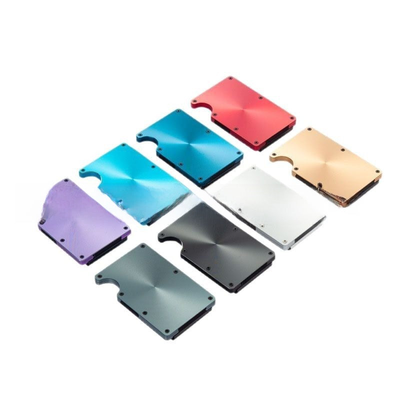 Aluminum RFID Blocking Card Holder