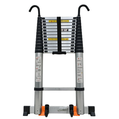 Aluminum Telescopic Ladder with Hook
