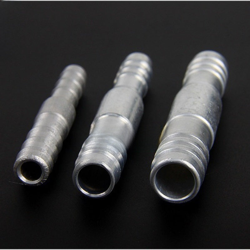 Aluminum Vehicle AC Pipe Connector Straight Adapter