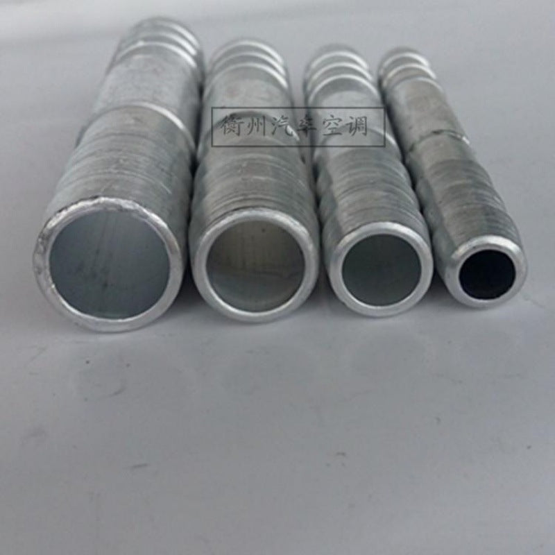 Aluminum Vehicle AC Pipe Connector Straight Adapter