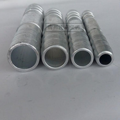 Aluminum Vehicle AC Pipe Connector Straight Adapter