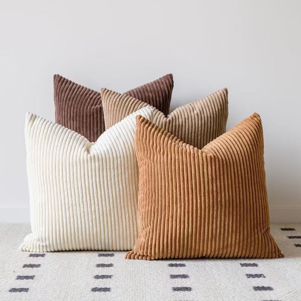 Amazon Cross-Border Bestseller 4-Pack Bohemian Farmhouse Modern Nordic Style Pillowcases 45.72X45.72Cm