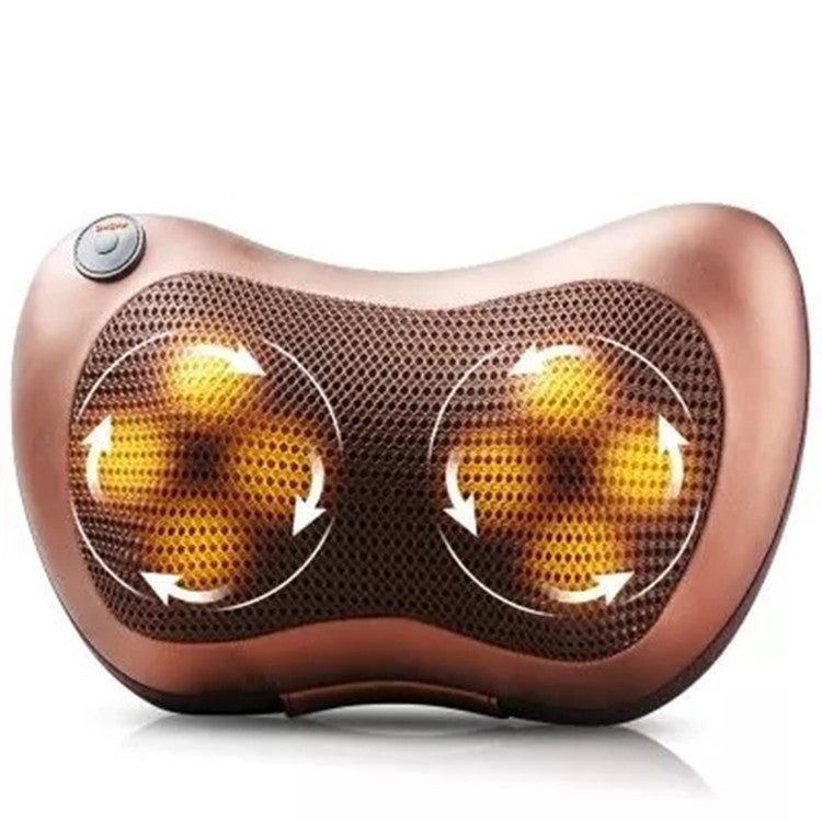 Amazon Cross-border Seat Cervical Spine Massage Pillow Wholesale Multifunctional Car Home Shoulder, Neck, Waist and Abdomen Massager