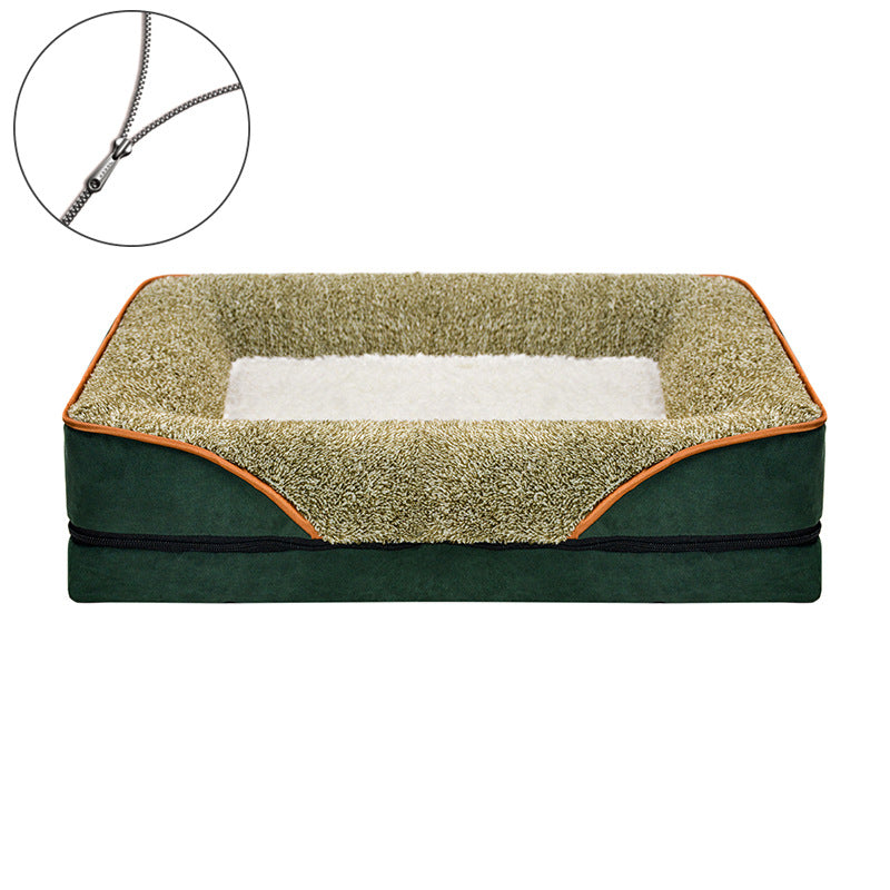 Amazon explosions removable and washable pet dog sofa dog bed four seasons universal kennel cat kennel pet kennel factory wholesale
