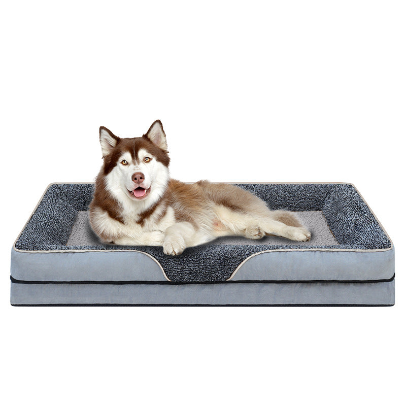 Amazon explosions removable and washable pet dog sofa dog bed four seasons universal kennel cat kennel pet kennel factory wholesale
