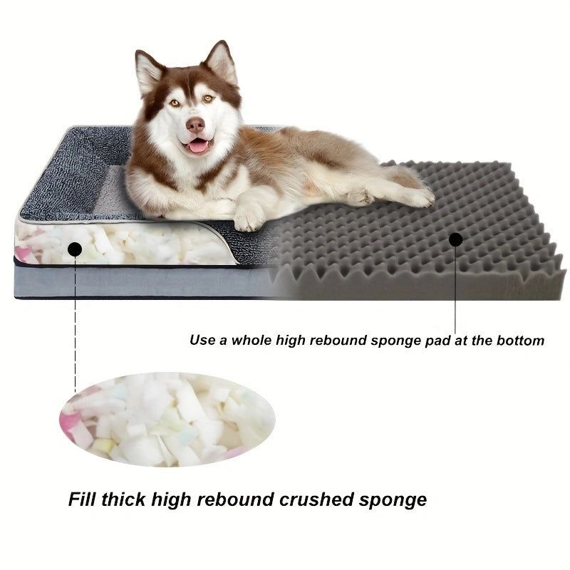 Amazon explosions removable and washable pet dog sofa dog bed four seasons universal kennel cat kennel pet kennel factory wholesale