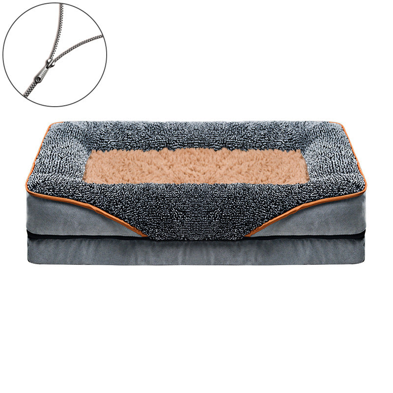 Amazon explosions removable and washable pet dog sofa dog bed four seasons universal kennel cat kennel pet kennel factory wholesale