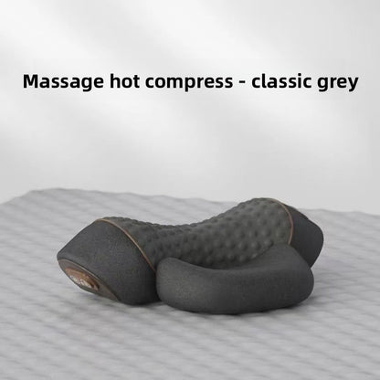 Amazon Spot English Switch Cervical Spine Pillow to Protect the Vertebrae for Sleeping Special Massage Spine Non-Traction Heating Compress