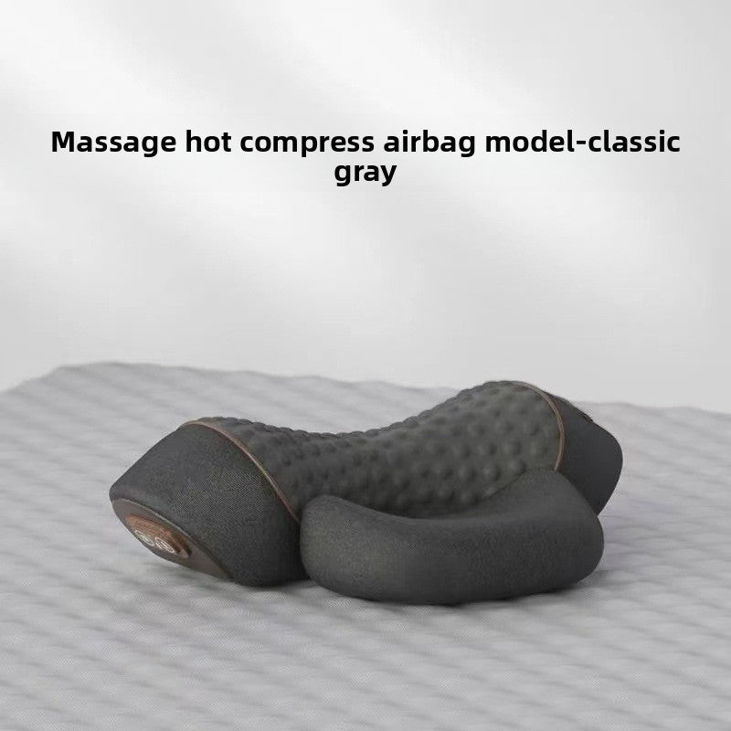 Amazon Spot English Switch Cervical Spine Pillow to Protect the Vertebrae for Sleeping Special Massage Spine Non-Traction Heating Compress